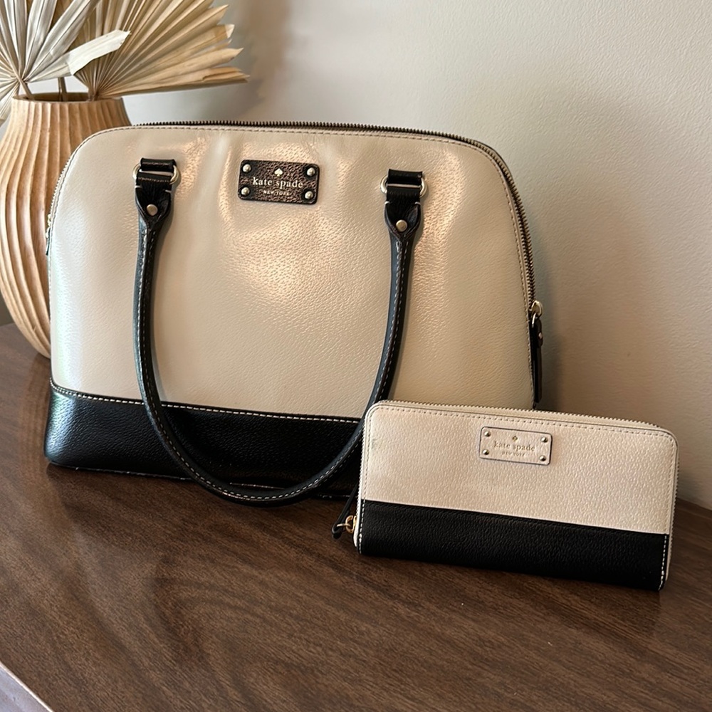 Kate Spade Alma matching bag and wallet bundle